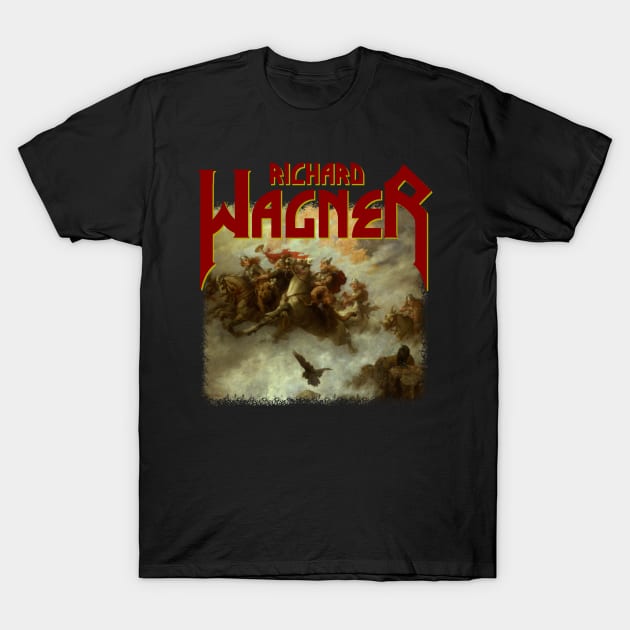 Wagner - Ride of the Valkyries T-Shirt by Ragetroll